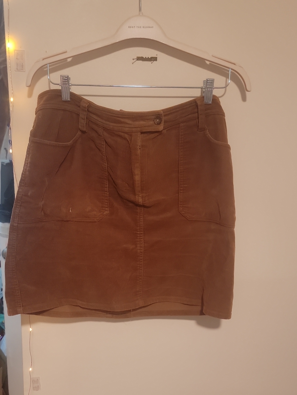 BODEN Caramel colored Boden mini skirt